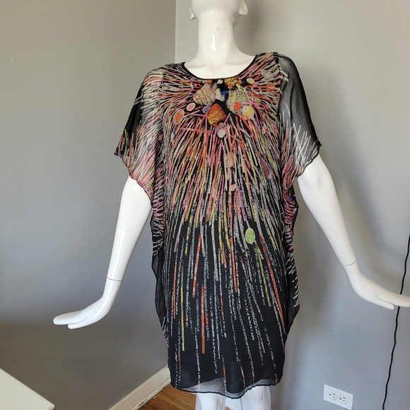 Marc Jacobs Sheer Silk Mini, GUC, Size 4 - Picture 1 of 9